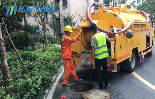 上海浦东新区张江镇雨污管道清淤疏通